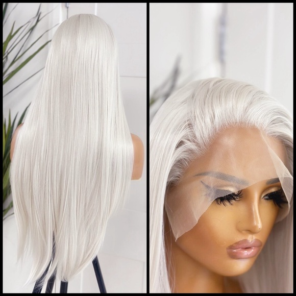 Human Hair Blended Lace Front Wig